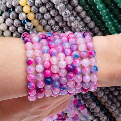 आर्कडिच अजात ढीला मोती स्ट्रैंड्स DIY आभूषण बनाने के लिए अर्द्ध कीमती पत्थर