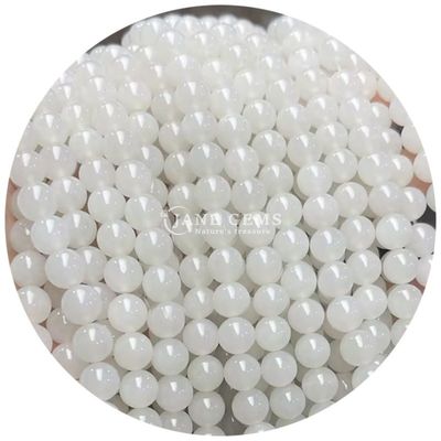 थोक गोल प्राकृतिक पत्थर मोती गोल ढीला रत्न मोती सामान 8 मिमी एक्वामारिन ढीला मोती DIY गहने के लिए