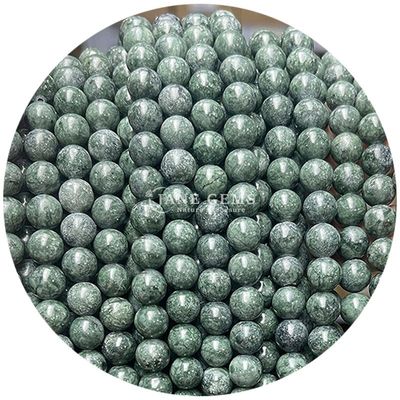 थोक गोल प्राकृतिक पत्थर मोती गोल ढीला रत्न मोती सामान 8 मिमी एक्वामारिन ढीला मोती DIY गहने के लिए
