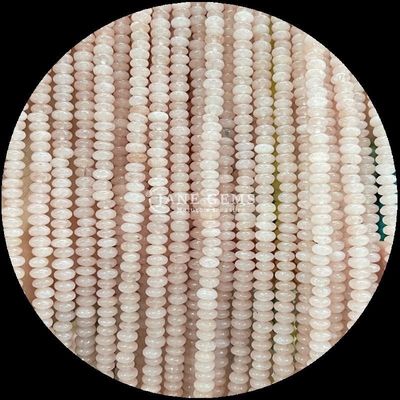 क्रिस्टल रत्न रोंडेले एबैकस आकार हेशी मनका विभिन्न पत्थर प्रकार आभूषण बनाने के लिए ढीले मनका किस्में