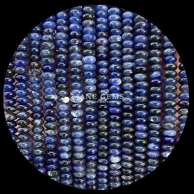 विभिन्न रत्न प्रकार Rondelle Abacus आकार Sodalite ग्रीन Aventurine आभूषण डिजाइन के लिए ढीला मोती स्ट्रैंड्स