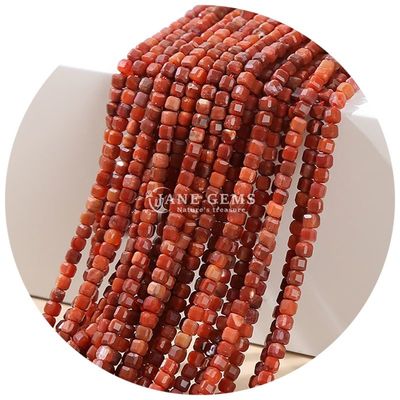 थोक प्राकृतिक क्रिस्टल रत्न ढीला मोती वर्ग घन ढीला मोती नीलमणि टूरमालाइन टाइगर आंख मोती गहने के लिए
