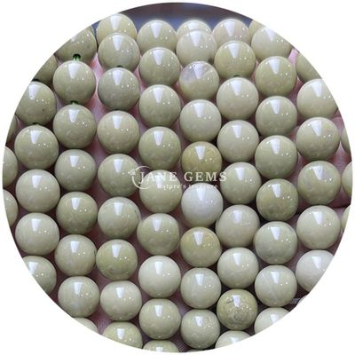 थोक प्राकृतिक पत्थर गोल ढीले मोती 8 मिमी गुलाबी ज़ेब्रा जैस्पर ढीले मोती टूरमालाइन गोल मोती आभूषण के लिए spacers
