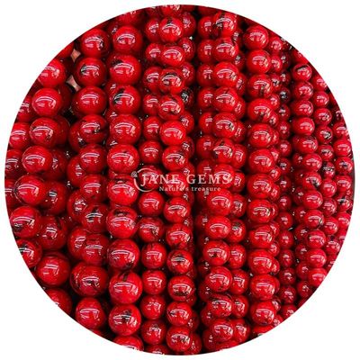 थोक प्राकृतिक रत्न गोल ढीले मोती 8 मिमी बहुरंगी धारीदार अजात ढीले मोती गोल मोती आभूषण के लिए spacers