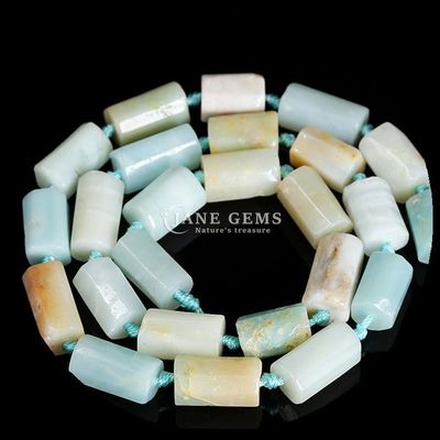 Strawberry Quartz Amazonite Gem Bead Natural Crystal Raw Rough Faceted Nuggets Stone Loose Bead Strands For Bracelets