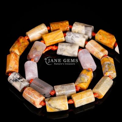 Blue Calcite Howlite Gemstone Bead Strands Crystal Raw Rough Faceted Nuggets for Bracelets