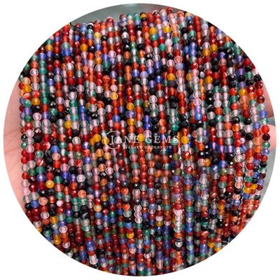 DIY हस्तनिर्मित कंगन बनाने के लिए असली अलग क्रिस्टल सामग्री उपचार ढीला मोती