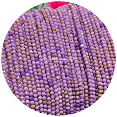 प्राकृतिक गोल क्रिस्टल उपचार रत्न ढीले मोती बनाने/शिल्प/DIY परियोजनाओं के लिए