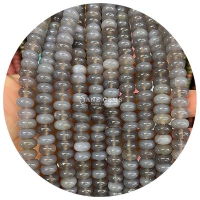 असली प्राकृतिक पॉलिश चिकनी रत्न गोल मोती स्ट्रैंड DIY आभूषण उपहार के लिए सामान