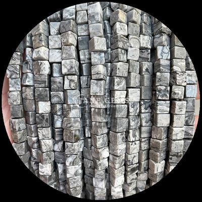 DIY आभूषण और क्रिस्टल उपचार विभिन्न आकारों में प्राकृतिक लैब्राडॉराइट ब्लू डॉट ढीले मोती स्ट्रैंड्स