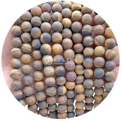 पॉलिश गोल आकार के मोती DIY सजावट अर्ध-तैयार उत्पाद पॉलिश पत्थर मोती