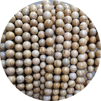 असली प्राकृतिक गोल ढीली कीमती क्रिस्टल रत्न मोती आभूषण बनाने के लिए स्ट्रैंड