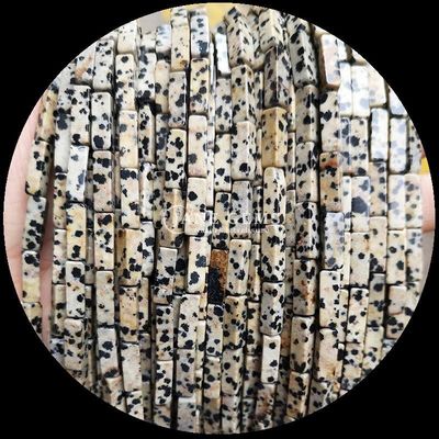 प्राकृतिक रत्न मोती आयताकार आकार नींबू नीलमणि हाउलाइट DIY के लिए ढीला स्ट्रैंड्स