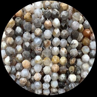 रत्न मोती हीरे विविध रंग चमक DIY आभूषण 6 मिमी 8 मिमी 10 मिमी टूरमालिन नीली बाघ की आंख ढीली स्ट्रैंड्स
