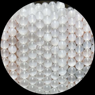 रंगीन गोल रत्न मोती गारनेट मोर्गनाइट आभूषण बनाने के लिए DIY कंगन हार / झुमके