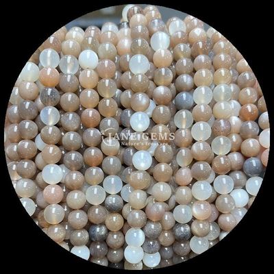 बहुरंगी रत्न मोती प्राकृतिक रत्न मोती एक्वामरीन DIY गहने बनाने के लिए ढीले धागे आपूर्ति