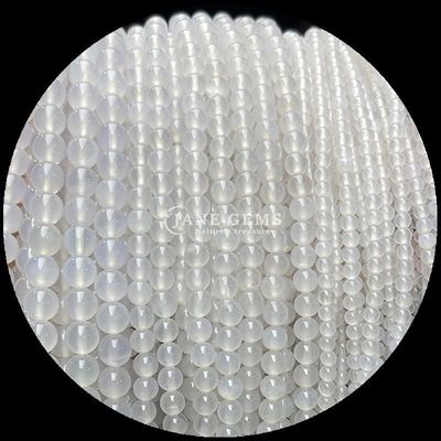 धारीदार अजात मोती गहना बनाने के लिए रत्न मोती 8mm DIY शिल्प