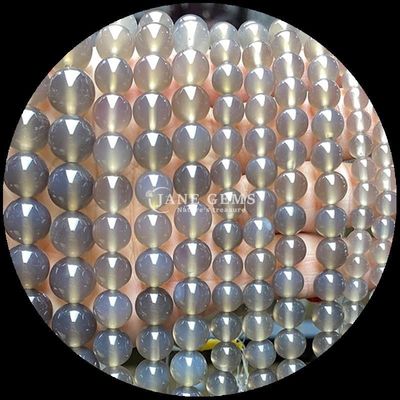 गोल 8 मिमी पॉलिश प्राकृतिक रत्न मोती आभूषण बनाने के लिए स्ट्रैंड DIY कंगन बहु रंग में हार