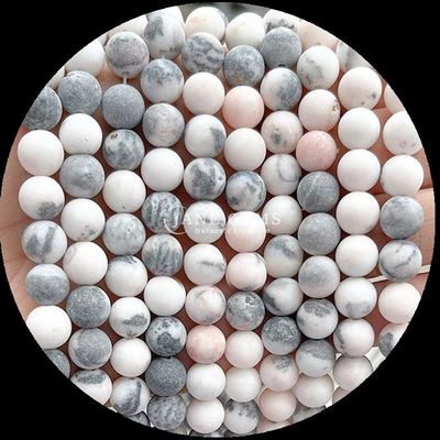 उत्पत्ति प्राकृतिक रत्न मोती DIY आभूषण परियोजनाओं के लिए 8 मिमी गोल स्ट्रैंड्स