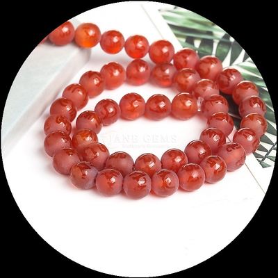 प्राकृतिक रत्न विभिन्न बैंडिंग Agate Frosted गोल Agate ढीला मोती स्ट्रैंड्स अपने हार संग्रह के लिए सही अतिरिक्त