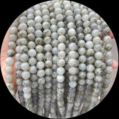 रत्न गोल आकार हाउलाइट रोहडोनाइट क्रिस्टल स्टोन DIY आभूषण के लिए विभिन्न उपचार पत्थर प्रकार